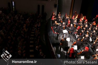 کنسرت مشترک ارکستر سمفونیک تهران و ارسکتر فستیوال راونا به رهبری ریکاردو موتی در تالار وحدت