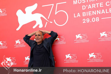 01 Directotr Amir Naderi attends Magic Lantern photocall during the 75th Venice Film Festival