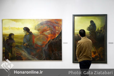  نمایشگاه نقاشی و مجسمه‌های عبدالحمید قدیریان در فرهنگسرای نیاوران