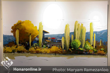 نمایشگاه آثار آرمان یعقوب‌ زاده در گالری گلستان