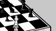 Syrian Cartoon Contest Picks Work by Iranian Artist Amir Reza Torkaman Rahmani