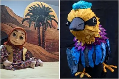 اجرای نمایش «زریر» برای کودکان زائر اربعین