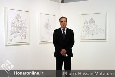  نمایشگاه اسکیس بناهای تاریخی ایران در فرهنگسرای نیاوران