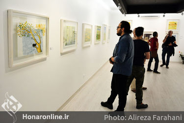 نمایشگاه آثار پروین هانی طبائی در گالری دید