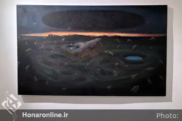 نمایشگاه آثار قادر منصوری در گالری ویستا