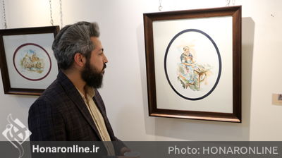 نمایشگاه نقاشی «روایت آب و رنگ»  آثار شیوا فضلی در نگارخانه گلهای داودی