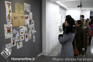 نمایشگاه گروهی هنرمندان در گالری ثالث