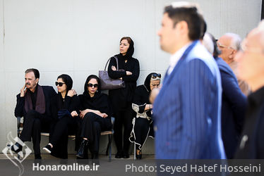 تشییع پیکر هوشنگ آذری ور در خانه سینمای