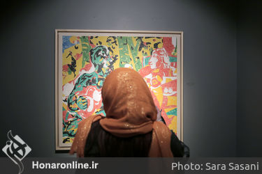 نمایشگاه نقاشی فرشاد نکومنش در گالری شیرین