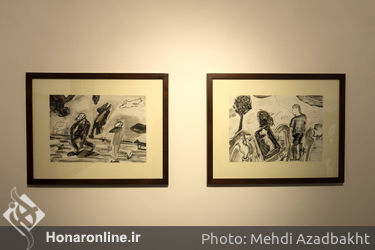 نمایشگاه نقاشی فرشید ملکی در گالری هور