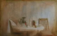 نور خیال بر طبیعت بی‌جان / روایت مرتضی خسروی از نمایش آثارش در گالری ایرانشهر