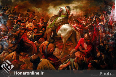رونمایی از آثار عاشورایی حسن روح الامین در موزه هنرهای معاصر‎ تهران