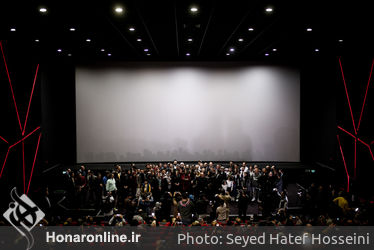 مراسم رونمایی سریال "رقص روی شیشه" در پردیس سینمایی کوروش