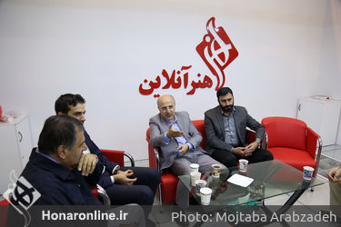 غرفه هنرآنلاین در سومین روز بیست و سومین نمایشگاه مطبوعات - (2)- حمید قبادی