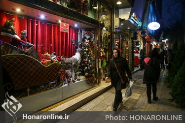 تهران در انتظار سال نو میلادی