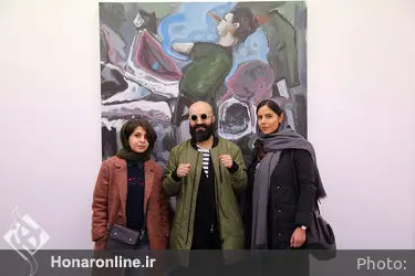 افتتاحیه نمایشگاه آثار رامتین زاد در گالری اعتماد