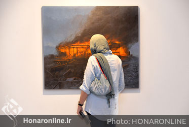 نمایشگاه نقاشی‌های علی اکبر جهانگرد در گالری ساربان