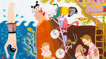 Iranian children win awards at Japanese drawing contest