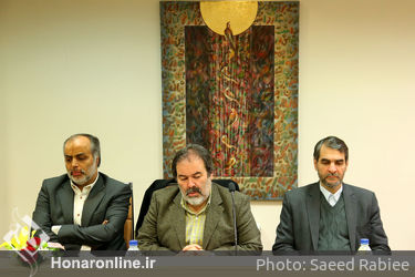 دیدار مدیران معاونت امور هنری با وزیر ارشاد