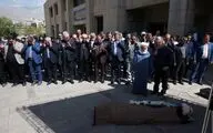 بدرقه سیروس پرهام به خانه ابدی 