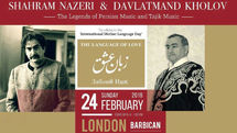 Shahram Nazeri, Davlatmand Kholov team up for London concert