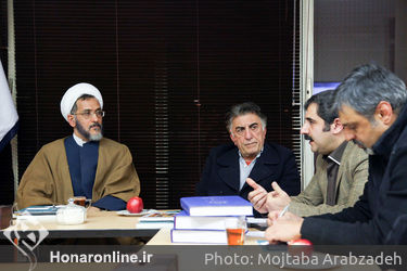 نشست نمایندگان مجلس  و مهدی شفیعی در مرکز هنرهای نمایشی‎ 