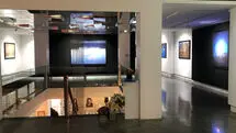 Davood Amiri painting exhibition at Saless Gallery 