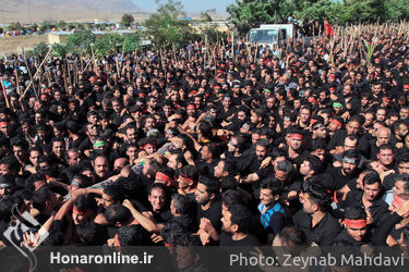 مراسم سنتی مذهبی قالیشویان در مشهد اردهال کاشان