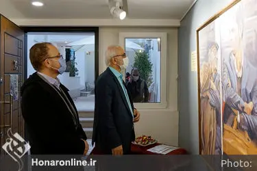 نمایشگاه نقاشی آرمین ابراهیم پور در گالری بهارک