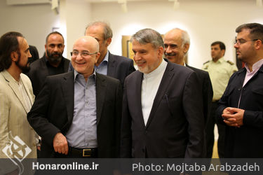 بازدید وزیر فرهنگ و ارشاد اسلامی از هفتمین حراج تهران