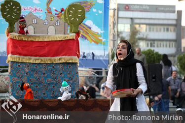 ششمین روز هفدهمین جشنواره بین‌المللی تئاتر عروسکی تهران- مبارک