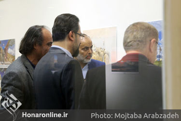 افتتاحیه نمایشگاه عکس‌های مائورو ویتالیه در گالری استاد نامی خانه هنرمندان