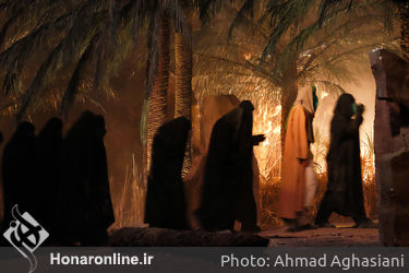 نمایش محیطی " تنها تر از مسیح " در بوستان ولایت