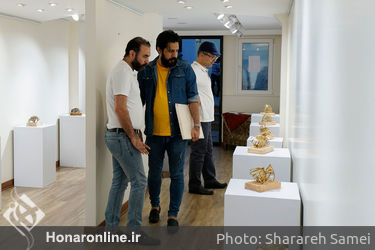 نمایشگاه حجم میثم رضایی‌نیا در گالری بهارک