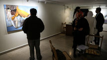 Hengameh Abedin painting exhibit in Golestan Gallery