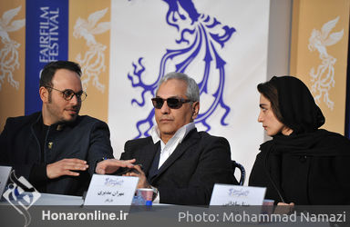 نشست خبری فیلم درخت گردو در چهارمین روز سی و هشتمین جشنواره فیلم فجر در پردیس ملت