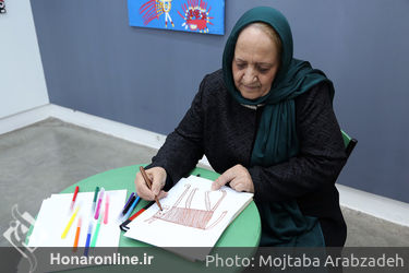  نمایشگاه نقاشی با عنوان "حوض نقاشی" اکرم سرتختی در گالری ثالث