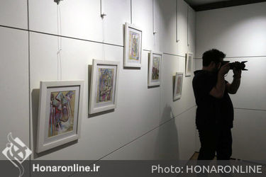 نمایشگاه نقاشی‌های محمد (مانی) لقمانی در گالری آما