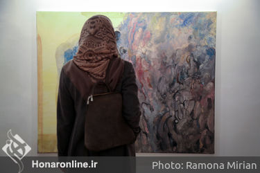 افتتاحیه نمایشگاه نقاشی های علی گلستانه در گالری مریم فصیحی هرندی