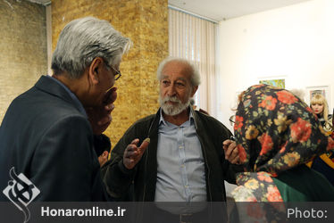 نمایشگاه نقاشی های رضا بابک در موسسه هنری سکو