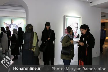 نمایشگاه نقاشی آفرین ساجدی در گالری اعتماد