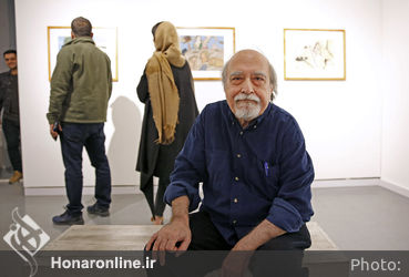 افتتاحیه نمایشگاه طراحی‌های رنگی فرشید ملکی در گالری هور