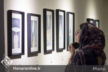 نمایشگاه نقاشی سحر نجفی در گالری نارنج 