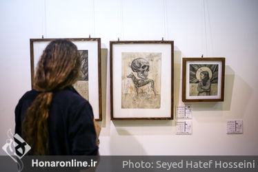 نمایشگاه هفتمین دوسالانه نقاشی دامون‌فر در گالری پردیس ملت