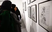 افتتاحیه نمایشگاه طراحی منوچهر صفرزاده در گالری هور
