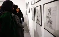 افتتاحیه نمایشگاه طراحی منوچهر صفرزاده در گالری هور