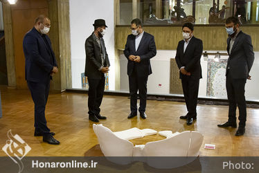افتتاحیه یازدهمین دوسالانه ملی سرامیک ایران در فرهنگسرای نیاوران