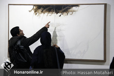 آیین گشایش سومین نمایشگاه هنرهای تجسمی چهره‌های ماندگار 