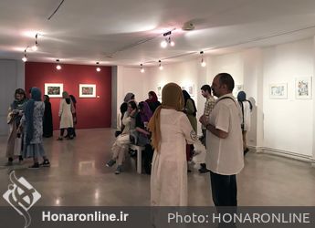 نمایشگاه گروهی تصویرسازی در گالری لاله