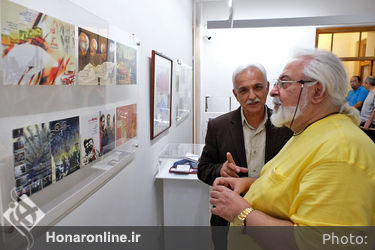 نمایشگاه آثار خسرو سینایی در باغ موزه هنر ایرانی